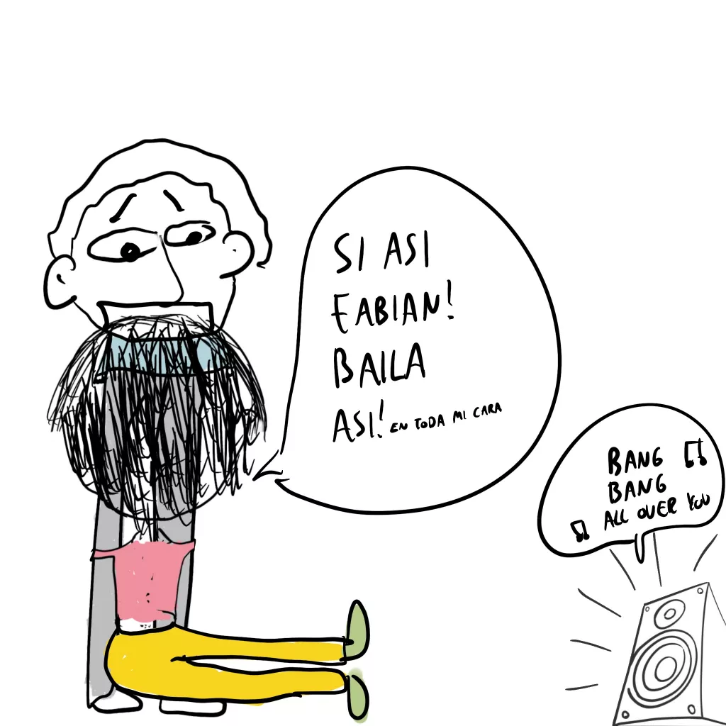 bailar me confunde